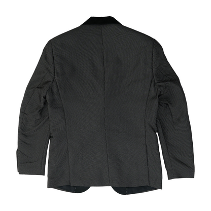 Black Solid Blazer