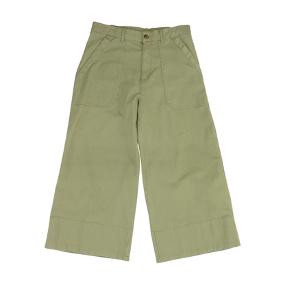 Green Wide Leg Pants