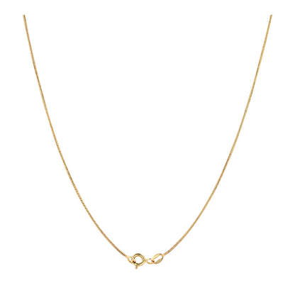 18K Yellow Gold Magnetite Pendant Necklace