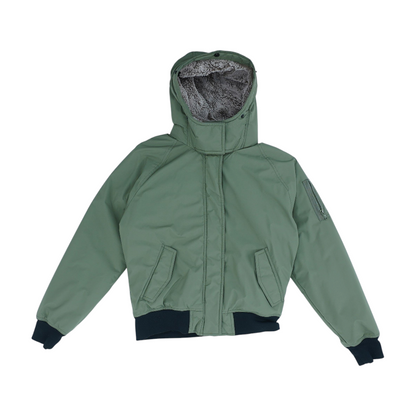 Green Solid Jacket