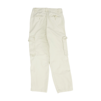 Cream Straight Jeans