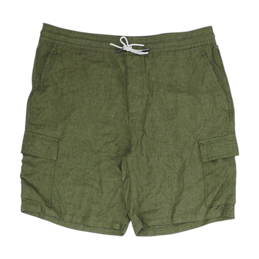 Green Active Shorts