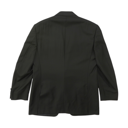 Canali Black Solid Sport Coat – Image 2