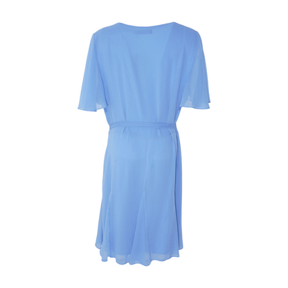 Blue Plus Midi Dress