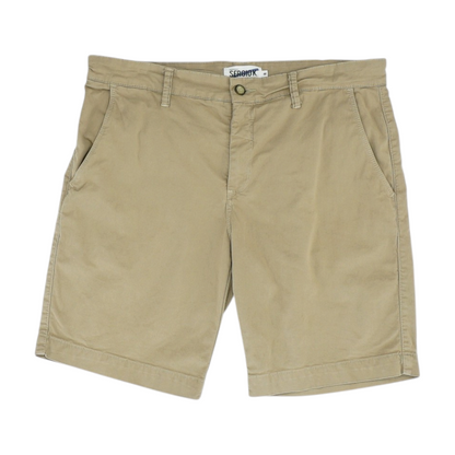 Beige Chino Shorts