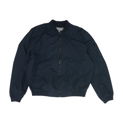 Navy Solid Jacket