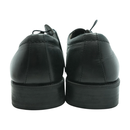 Black Lace-Up Dress Shoes