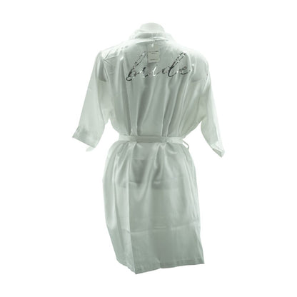 White Solid Robe