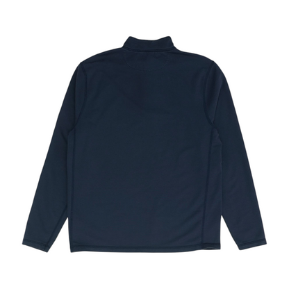 Navy Solid 1/4 Zip Pullover