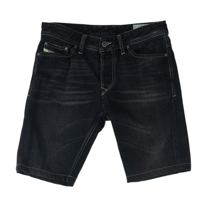 Black Denim Shorts