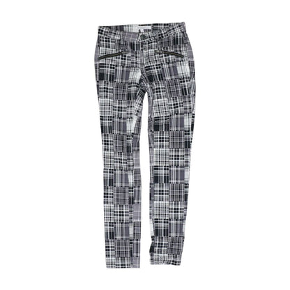 Gray Plaid Pants