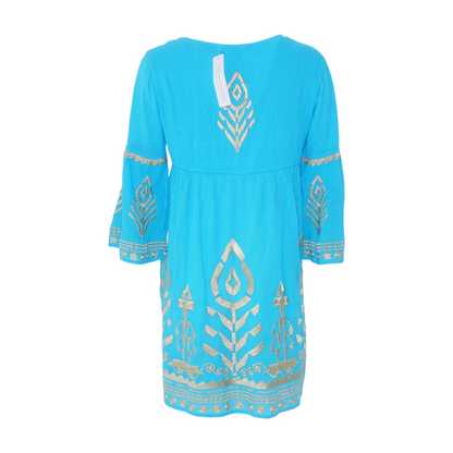 Blue Petite Mini Dress