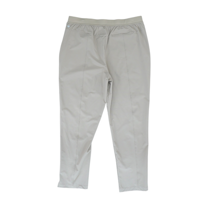 Beige Tapered Pants