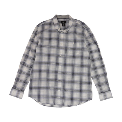 Multi Plaid Long Sleeve Button Down