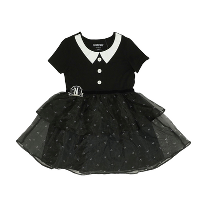 Black Graphic Dress
