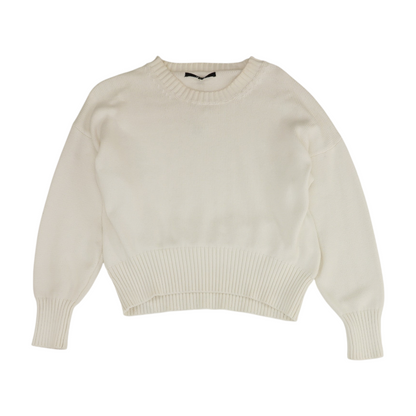 White Pullover Sweater