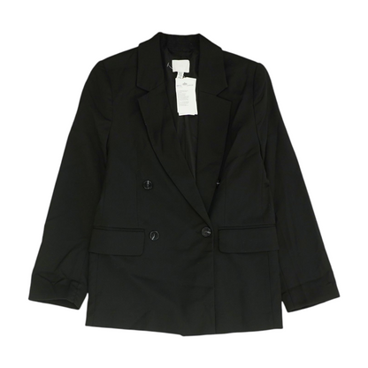 Black Solid Blazer