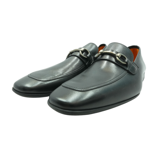 Black Slip-On Dress Shoes