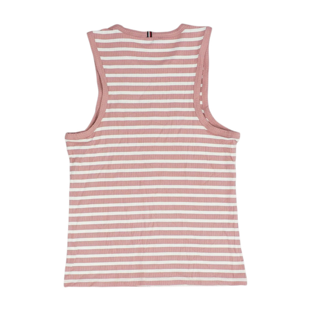 Pink Striped Blouse