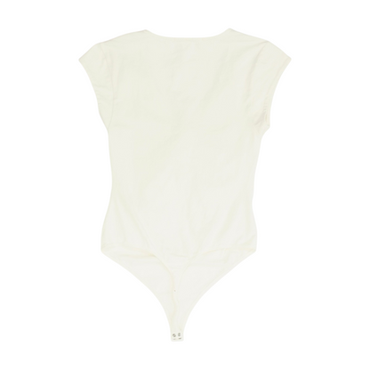 White Bodysuit Blouse
