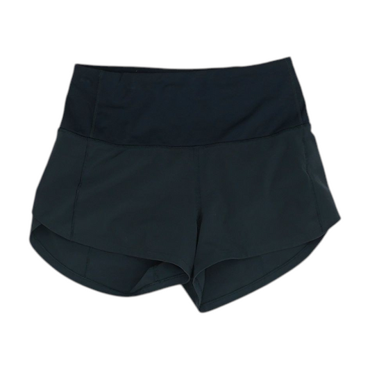 Black Solid Active Shorts