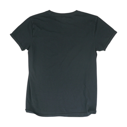 Black Solid T-Shirt