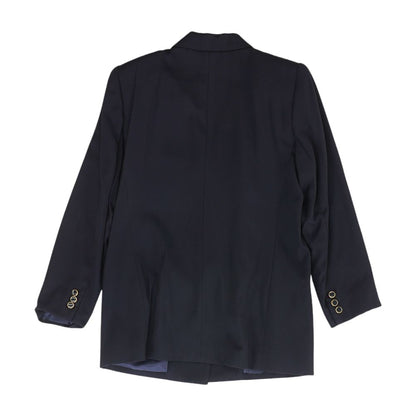 Vintage Navy Solid Blazer