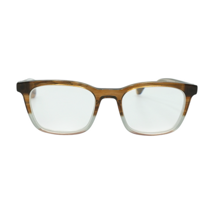 Brown Brain Break Rectangle Prescription Eyewear