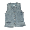 Blue Solid Vest