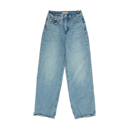 Blue Wide Leg Jeans