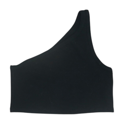 Black Plus Cropped Blouse