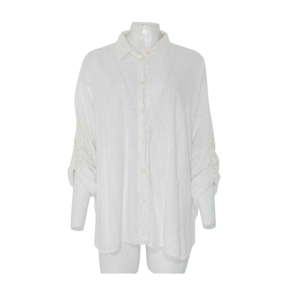 Cream Button Down