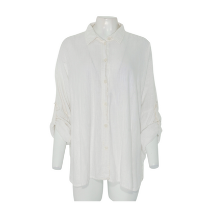 Cream Button Down