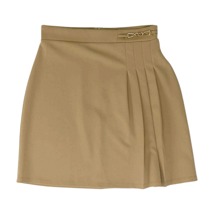 Tan Mini Skirt