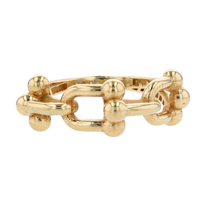 18K Yellow Gold Fashion Ring