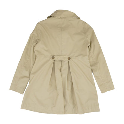 Beige Solid Lightweight Jacket