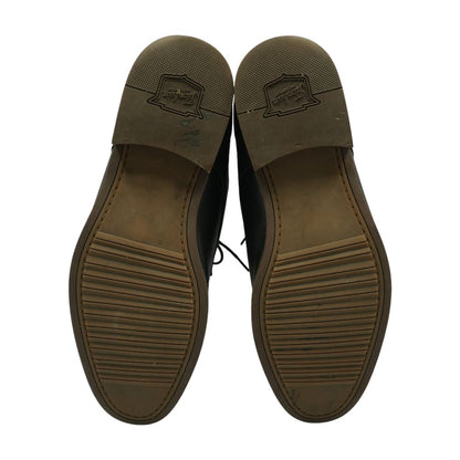 Black Leather Derby/oxford Dress Shoes