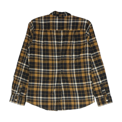 Multi Plaid Flannel Button Down