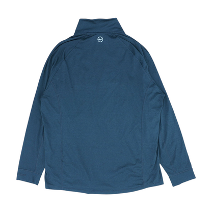 Charcoal Solid 1/4 Zip Pullover