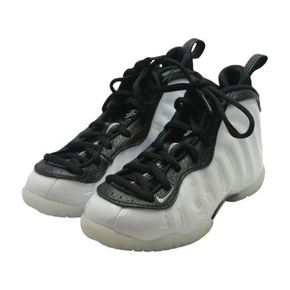 Little Posite One White Athletic Shoes
