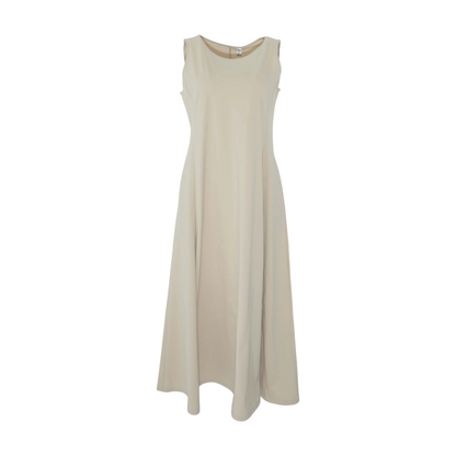 Beige Midi Dress