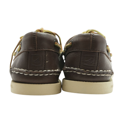 Brown Lace-Up Casual Shoes