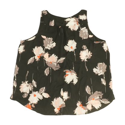 Black Floral Blouse