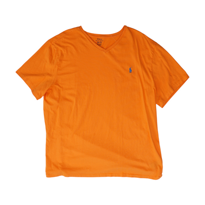 Orange Solid T-Shirt