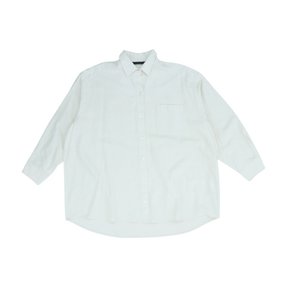 Beige Button Down