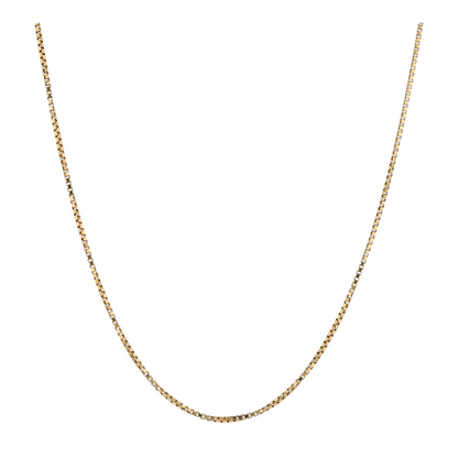 18K Yellow Gold Chain Necklace