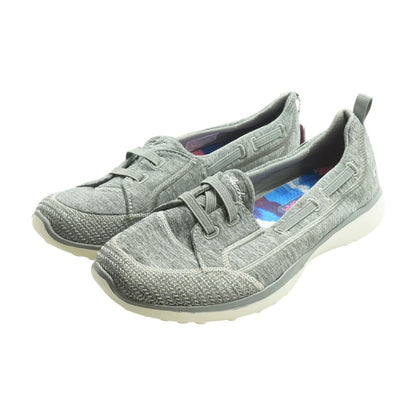 Gray Slip On Athletic Shoes