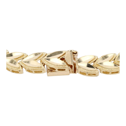 14K Yellow Gold Chain Bracelet