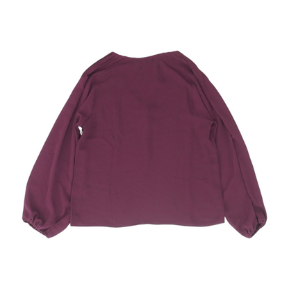 Burgundy Blouse