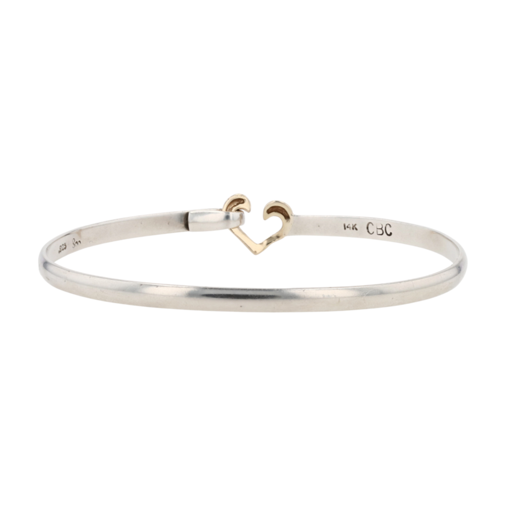 The Caribbean Bracelet Company Sterling Silver Bangle Bracelet – Image 2